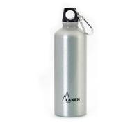 Laken Gourde Bouchon à vis étroite de bouteille d'eau , mixte, uni, Argent , 750 ml