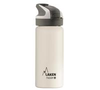 LAKEN Mixte 1 Bouteilles deau de sport, blanc, 0,5 EU
