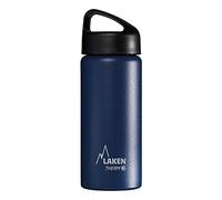 Laken TA5A Bouteille Isotherme Classique en Acier Inoxydable avec Isolation sous Vide et Goulot Large 500 ML Bleu