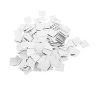 LALADEFIEE 200 Pièces Carreaux de Miroir Carrés Autocollants en Acrylique 2,5cm pour Loisirs Créatifs, Flexibles et Décoratifs, Améliore la Luminosité Intérieure, Ornements et Boule Disco