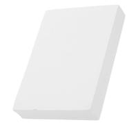 LALADEFIEE Bloc-Notes A4 Papier Lisse 250 Feuilles Blanc à Détacher pour Usage Scolaire et Mémoire Rapide