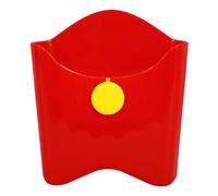 LALADEFIEE Boîte à Frites Portable Réutilisable en PP Compartiment Unique, Multifonction pour Collations Lors D'activités Extérieures et Diverses Occasions