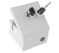 LALADEFIEE Boite Cache Cable en Fer Verrouillable et Résistante aux Intempéries pour Prise Électrique, pour Chambres et Salles de Bain, Protection Fiable des Câbles