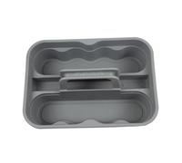LALADEFIEE Boîte de Rangement et Divers Objets et pour Outils de Nettoyage en Plastique Portable Poignée, Plusieurs Compartiments Maison L'extérieur