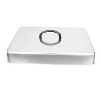 LALADEFIEE Cloche Barbecue en Acier Inoxydable Rectangulaire, Couvercle Alimentaire pour Grill Design Polyvalent et Maintien Chaleur, pour Cuisson Intérieure et Extérieure