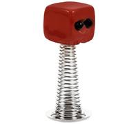 LALADEFIEE Décoration Voiture en Cristal Rouge Légère Tête Secouante pour Console Centrale, Ornement Adorable et Élégant Saint-Valentin