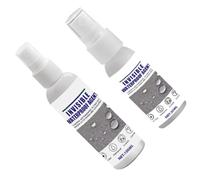 LALADEFIEE Lot de 2 Sprays Imperméables à Base de Copolymère Macromoléculaire Blanc 100ml et 300ml, Colle de Réparation de Toiture Légère et Pulvérisable pour Façade et Toit