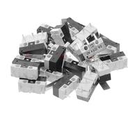 LALADEFIEE Lot de 20 Microrupteurs de Fin de Course Mécanique 2a 125v avec Levier en Ppa, Longueur de Broche 13,5mm, pour Électronique et Automobile