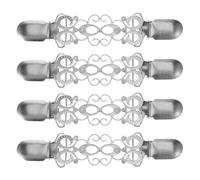 LALADEFIEE Lot de 4 pinces à ourlet vintage pour pulls, pantalons, chemises, châles, cardigans et cols. Pinces à ourlet pour femmes et filles, faciles à utiliser.