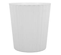 LALADEFIEE Mini poubelle de table en plastique léger sans couvercle 5.51x4.92x3.94in pour usage sur bureau, rangement de bureau et corbeille à papier pour dortoir