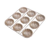 LALADEFIEE Moule À Gâteau 9 Pièces Forme Banane Antiadhésif Pour Madeleines Puddings