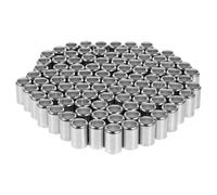 LALADEFIEE Outil de raccordement de tuyau hydraulique 100 pièces manchons acier inoxydable pour tuyaux pneumatiques et applications industrielles