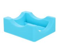LALADEFIEE Petit Support de Tasse en Silicone Antidérapant Bleu pour Mug et Cup, Berceau à Tasses pour Bricolage et Créations DIY Facile à Transporter