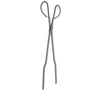 LALADEFIEE Pinces à Bûches en Fer Robuste pour Cheminée et Foyer Intérieur, Outil Solide et Antidérapant pour Saisir Bois de Chauffage et Charbon Facilement