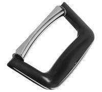 LALADEFIEE Poignée de Valise Plastique Noire Trou M5, Poignée de Remplacement Ergonomique pour Bagages, Boîte à Outils et Coffres, Accessoire Solide pour Réparation de Valises de Voyage