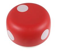 LALADEFIEE Tabouret en Plastique Rouge de Champignon pour Garçon et Filles, Stable et Portable, Cuisine et Chambre, Design Mignon et Sécurisé pour Tout-Petits