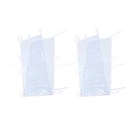 LALAFINA 1 Ensemble Tissu Collecteur pour Intégré de Tente en Drainage Imperméable Système U d'eau et Élargi pour Événements Extérieurs et Stands de Marché 2 Pièces