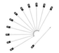 LALAFINA 12 Pièces Recharge pour Stylo à Bille Cross en Métal 7cm, Pointe Fine pour Écriture Confortable et Fluide Papier