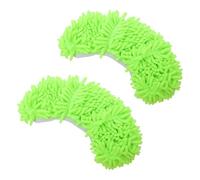 LALAFINA 2 Pièces Tampons de Rechange en Chenille Réutilisables pour Balai, Compatibles avec Lingettes Humides et Sèches, Dimensions 45,3 X 11,5 Cm, Nettoyage Sols Durs et Marbre