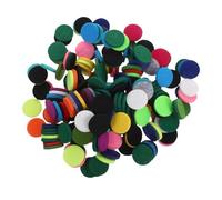 LALAFINA 200 Coussinets Mini Ronds en Tissu Non Tissé pour Diffusion D'huiles Essentielles, Design Compact et Portable, Recharge Aromatique pour Voyage et Bureau Couleur Couleur Aléatoire