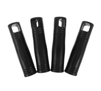 LALAFINA 4 Pièces Embout en Plastique pour Manche à Balai Id 25mm | Capuchon pour Trou Suspendre, Usage Ménage Domestique, Prise Confortable Antidérapante, Compatibilité