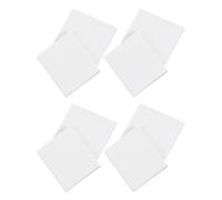 LALAFINA 8 Pièces Joint D'étanchéité pour Porte et Fenêtre, Joint de Porte D'angle de Cadre, Mousse Pu Polyuréthane Auto-adhésive Blanche, Garde L'air Conditionné, Installation Facile,