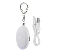 LALAFINA Alarme Personnelle d'urgence Batterie 130mah pour Femmes avec Lumière LED , Compacte et Étanche en Plastique , pour Activités Nocturnes et Extérieures