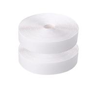 LALAFINA Bande Adhésive Auto-agrippante Double Face 2 Cm X 5 M en Nylon Blanc, Ruban Scratch Puissant pour Fixation et Organisation de Câbles, Usage Polyvalent en Couture, Bricolage