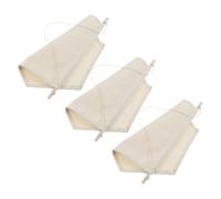 LALAFINA Bannière Murale Vierge en Toile, Organisateur de Broches Suspendu, Beige, 3 Pcs, en Bois, pour Épingles à Revers et Boutons, pour Nurseries et Salles de Thérapie