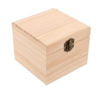 LALAFINA Boîte en Bois pour Flacons 10 Ml pour Huiles Essentielles 16 Compartiments Rangement et Design Indépendant, pour Aromathérapie et Soins Personnels