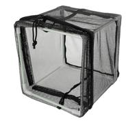 LALAFINA Boîte Filtrante pour Pompe de Bassin Extérieure, Cage Filet Noire | Protection D’aspiration, Entretien Réduit, Débit Amélioré, Plastique et Polyester, Usage Extérieur