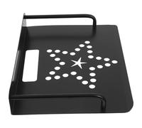 LALAFINA Étagère Murale Aluminium pour Routeur et Caméra Légère et Compacte Finition Lisse Rangement Mural Pratique pour Bricolage et Box Internet