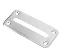 LALAFINA Fente à Billets Pratique en Acier Inoxydable Argenté 4 Trous de Vis, Facile à Installer, pour Maison ou Vitrine de Magasin