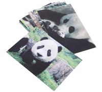 LALAFINA Lot de 10 Cartes Postales Panda en Papier Illustrations, pour Envoyer un Message Lors de Thanksgiving Présent Original