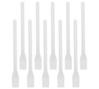 LALAFINA Lot de 15 Bâtonnets de Colle à Main en Plastique Blanc Multifonctionnels pour Projets de Peinture et Bricolage, Mini Spatule Portable pour Mélanger et Appliquer la Réutilisable