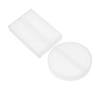 LALAFINA Moule en Silicone Solide Projets Artisanaux Faits Main sur Bureau 2pcs pour Porte-Cartes de Visite Résine Époxy