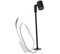 LALAFINA Petit Projecteur LED pour Vitrine Tête Réglable, Éclairage Interne Résistant la Corrosion en Aluminium et Fer, pour Armoires et Restaurants