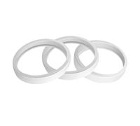 LALAFINA Pneus Nettoyeur De Piscine 3 PièCes en Caoutchouc Blanc pour Machine De Nettoyage De Piscine Résistants À l'usure Compatibles avec 180 280 360 380