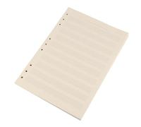 LALAFINA Recharge de Papier à Musique Vierge 10 Portées 3mm Espacement 100 Feuilles Blanches Papier Facile à Effacer pour Étudiants et Personnel