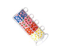 LALAFINA Set de 4 Tasses en Céramique Empilables de 200ml Support de Rangement Pratique, Maison Restaurants