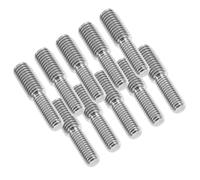 LALAFINA Vis Réductrices M8x20 à M10x20 en Acier Inoxydable Lot de 10 Connecteur Fileté Solide et Polyvalent pour Assemblage Meuble pour Diverses Applications
