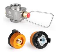 LALAGO Recharge pour Cartouche de Gaz Adaptateur-715 + 2 x 702, Valve de Gonflage Portable à Pression de Gaz pour Bouteilles, Dispositif de Transfert de Carburant, Cartouche de Gaz pour les Voyages