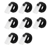 lalago Set de 8 Sangles de Maintien, Fixation pour bâche Solaire de Piscine, Jeu de Roues de Parasol Sangles de Serrage de Couverture de Piscine, Accessoires Enrouleur de Couverture Solaire