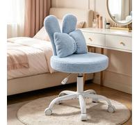 LALAHO Chaise Bureau Enfant, Chaise Pivotante Bleu