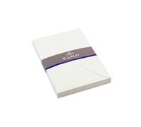Clairefontaine Enveloppes Vergé de France C5 162×229 mm 25 enveloppes doublées gommées Blanc