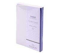 Lalo 25650L - Un sachet de correspondance comprenant 10 cartes de visite simples 8,5x13,5 cm 300g et 10 enveloppes doublées 9x14 cm, Papier vergé de France, Extra-blanc