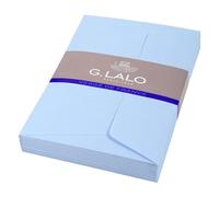Lalo 52102L Paquet film 25 Enveloppes Adhésives Doublées C6 Vergé Bleu