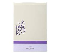 Lalo 60502L Sachet Carte Simple + Enveloppe C6 typo-lettering Thank you