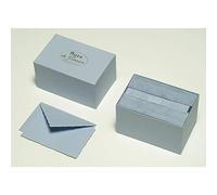 Lalo 92302L Pack 30 Cartes et Enveloppes bords dentelés 10x15,8 cm, Bleu