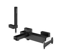 Lamborghini Hyper Mitigeur de baignoire avec set de douche, HYP9920-NO+LEV001-NOBO,